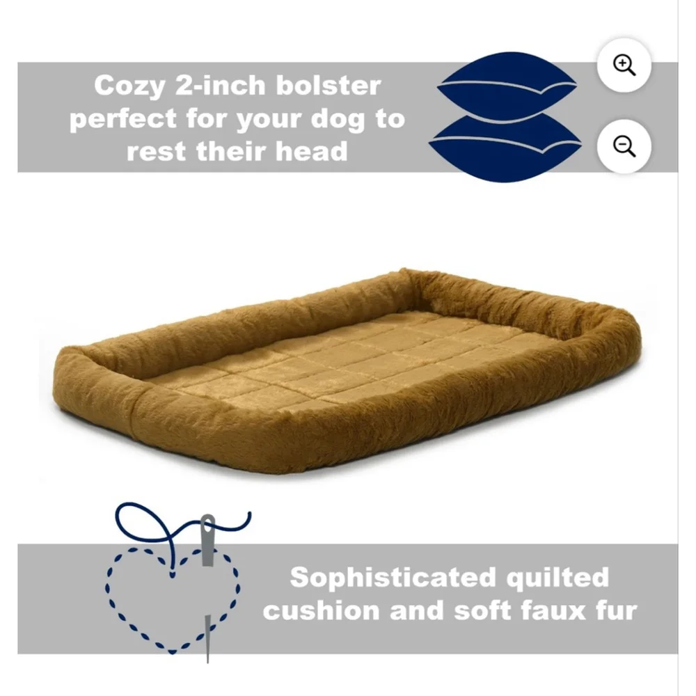 NEW Quiet Time Dog Bedding & Blanket One Size Brown Beige